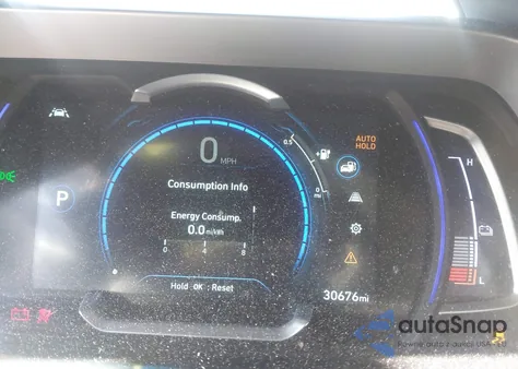 2020 Hyundai Ioniq Electric Se из США, поврежденный, VIN KMHC75LJ4LU074122